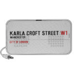 Karla Croft Street  Doodle Speakers