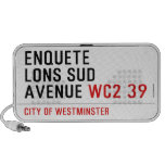 enquete  lons sud  avenue  Doodle Speakers