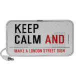 KEEP  CALM  Doodle Speakers