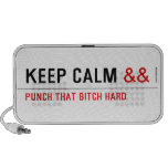 Keep calm  Doodle Speakers