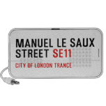 Manuel le Saux Street  Doodle Speakers