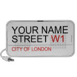 Your Name Street  Doodle Speakers