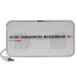 isizwe samaqungeba masibumbane  Doodle Speakers