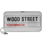 Wood Street  Doodle Speakers
