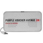 purple voucher avenue  Doodle Speakers