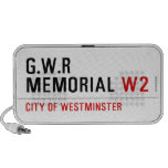 G.w.r memorial  Doodle Speakers