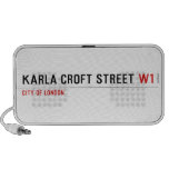Karla Croft Street  Doodle Speakers