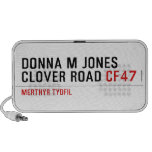 Donna M Jones Clover Road  Doodle Speakers