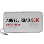Argyll Road  Doodle Speakers