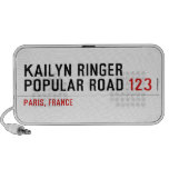 Kailyn ringer Popular road  Doodle Speakers