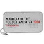 Maricela del Rio Rue de Flandre 94  Doodle Speakers