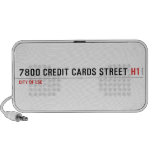 7800 Credit cards street  Doodle Speakers