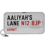Aaliyah's  Lane  Doodle Speakers
