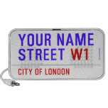 Your Name Street  Doodle Speakers