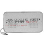 Jada thuglife Hunter yolo street  Doodle Speakers