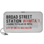 BROAD STREET STATION  Doodle Speakers