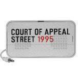 COURT OF APPEAL STREET  Doodle Speakers