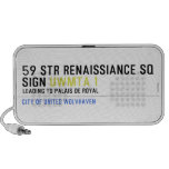 59 STR RENAISSIANCE SQ SIGN  Doodle Speakers