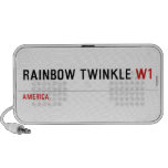 rainbow twinkle  Doodle Speakers