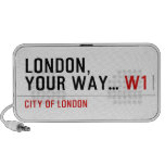 London, your way...  Doodle Speakers