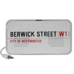 BERWICK STREET  Doodle Speakers