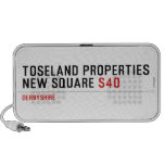 Toseland Properties New Square  Doodle Speakers