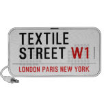 Textile Street  Doodle Speakers