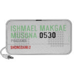 ISHMAEL MAKGAE MUSONA  Doodle Speakers