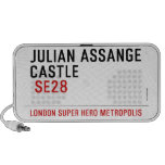 JULIAN ASSANGE CASTLE    Doodle Speakers