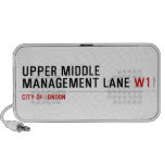 Upper Middle Management Lane  Doodle Speakers
