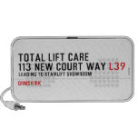 Total Lift Care 113 New Court Way  Doodle Speakers