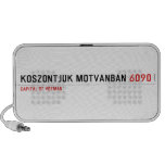 Köszöntjük Mótvánban  Doodle Speakers