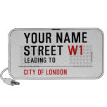 Your Name Street  Doodle Speakers