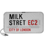 Milk  Stret  Doodle Speakers