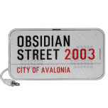 Obsidian Street  Doodle Speakers