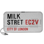 Milk  Stret  Doodle Speakers