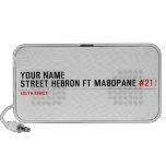 Your Name Street HEBRON ft MABOPANE  Doodle Speakers