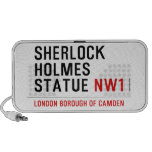 sherlock holmes statue  Doodle Speakers