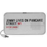 Jenny lives on pancake Street  Doodle Speakers
