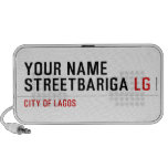 Your Name StreetBariga  Doodle Speakers