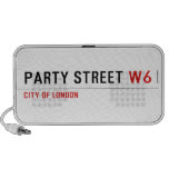 Party street  Doodle Speakers