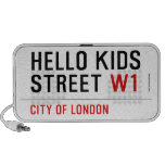 Hello kids  Street  Doodle Speakers