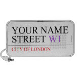 Your Name Street  Doodle Speakers