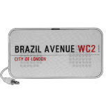 Brazil Avenue  Doodle Speakers