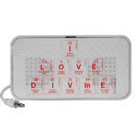 I
 LOVE 
 DIVINE  Doodle Speakers