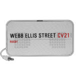 Webb Ellis Street  Doodle Speakers