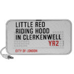 Little Red  Riding Hood  in CLERKENWELL   Doodle Speakers