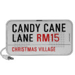Candy Cane Lane  Doodle Speakers