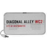 Diagonal Alley  Doodle Speakers