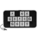 P aRK
 INSPIRES
 GENIUS  Doodle Speakers